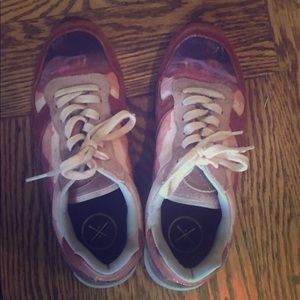 Pink & plum Inkkas sneakers size 8